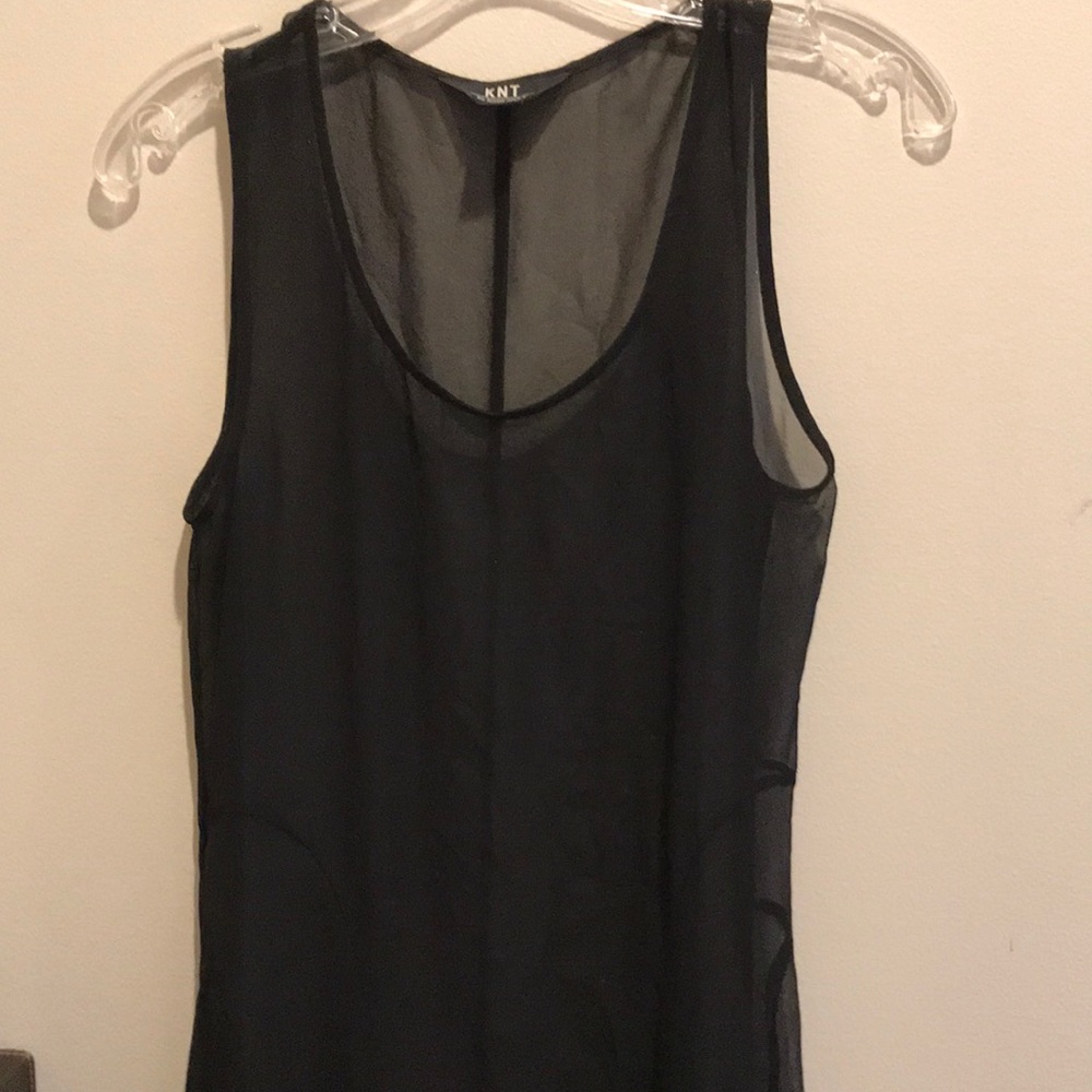 KNT chiffon maxi tunic